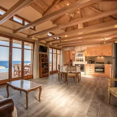 别墅 Luxury Leona 2 Bedrooms Agios Nikolaos 扎金索斯镇
